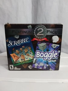 Scrabble and Boggle (Platinum 2 Pack) (PC, 2003) - Picture 1 of 12