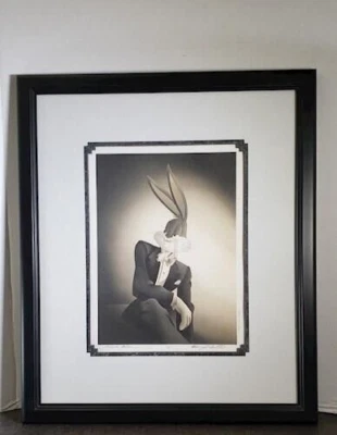 W.B. BUGS Bunny - LOONEY TUNES Serie Retrato L.E. litografía arte numerado Foto 1 de 4