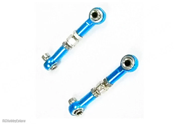 122017 Aluminium Servo Linkage ADJUST TURNBUCKLES 38-45mm HSP OPTIONS - Image 1 of 1