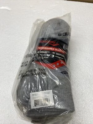 Calcetines Saucony Performance Cuarto 12 Pares Grandes No Show Gris Negro SLC-158 Foto 1 de 4