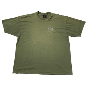 VTG Fort Drum NY Green T-shirt Military Army Single Stitch Soffe’s Choice XXL - Picture 1 of 8