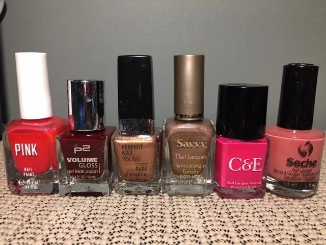 Pintura Esmalte de Uñas Pintura LOTE MIXTO DE 6 Foto 1 de 1