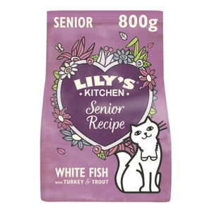 Lily's Kitchen Senior Dry Cat Food White Fish & Turkey - 800g - Picture 1 of 1