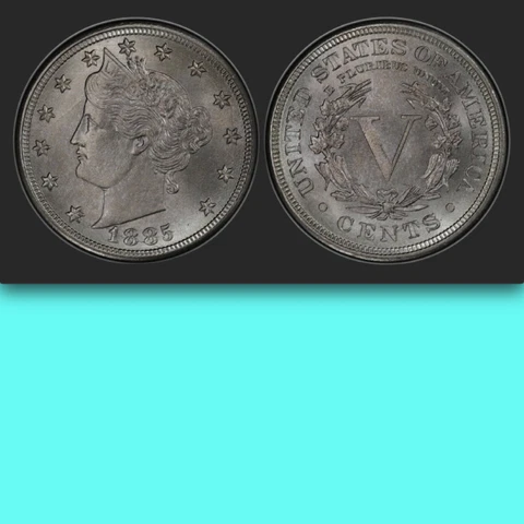 1885 PCGS MS67 $170,000 CU in 2017! Pop Top TRUE Circ Strike Liberty Nickel V 5C Cover