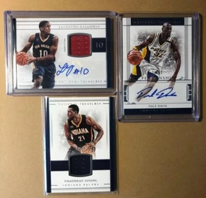 Lot Of 3 2016-17 Panini National Treasures Young, Galloway, Davis - Picture 1 of 9