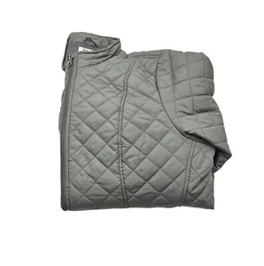 Kim Rogers Women's Quilted Puffer Jacket Gray Size Petite XL - Picture 1 of 5