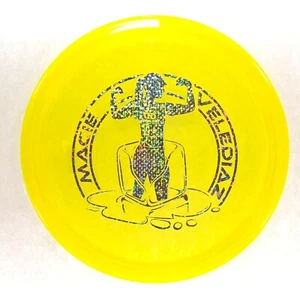 DISC GOLF DYNAMIC DISCS MACIE VELEDIAZ LUCID ICE JUSTICE MIDRANGE 175g YELLOW - Picture 1 of 1