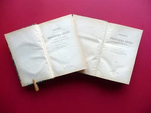 Zivilprozessinstitutionen Giuseppe Saredo Pellas Florenz 1876 2 Bände - Bild 1 von 4
