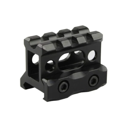 Hunting Scope Riser Mount w/20mm Picatinny Rail for Optics Red Dot Sights - Image 1 of 4