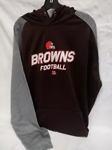 Profile Big & Tall NFL Poly Fleece Hood Cleveland Browns 4XL - Bild 1 von 1