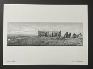 CARTOLINA MONTANA, PICCOLO GRANDE CORNO-CUSTER HILL, USTER MADE “LAST STAND” -REPRO - Foto 1 di 2