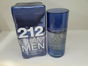 Carolina Herrera 212 Glam Men For Men 3.4 FL OZ /100ML EDT Spray Sealed New