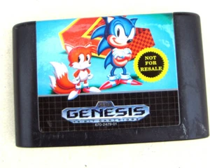Sonic the Hedgehog - Original Sega Genesis - Juego auténtico solo PROBADO FABRICANTE DE EQUIPOS ORIGINALES - Imagen 1 de 3