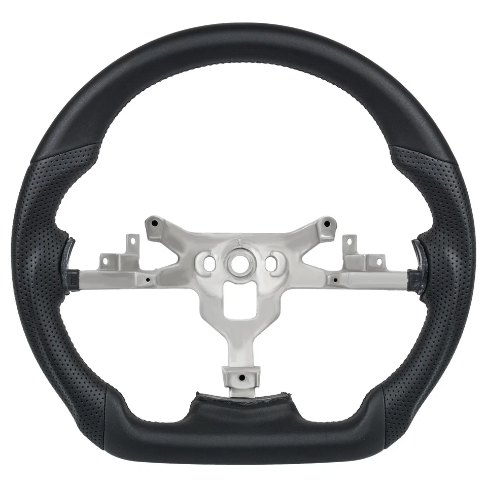 🏁Volante Nappa para Chevrolet Corvette C6 06-11 empuñaduras de cuero perforado Foto 1 de 4