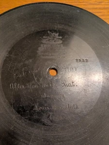 Rare Music Hall Berliner Louis Bradfield "After You With That" - Picture 1 of 4