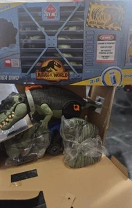 Fisher-Price Imaginext Jurassic W. Giga Dino Toy - Stomp & Rumble No Chain NEW - Picture 1 of 7