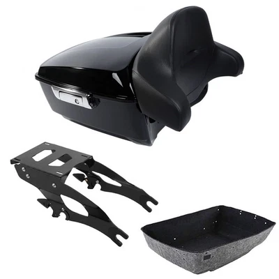 King Tour Trunk Luggage Mount Rack Fit For Indian Chieftain 2014-2024 Roadmaster - Image 1 of 4