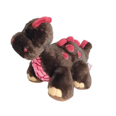 GANZ Webkinz Cocoa Dinosaur Plush Stuffed BeanBag Toy No Code 9" - Image 1 of 4