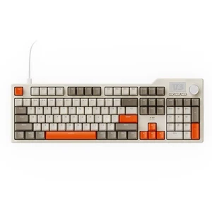 AJAZZ AK35I V3 104-Key Full Size Wired Gasket Mount Gaming Keyboard with Mult... - Picture 1 of 5