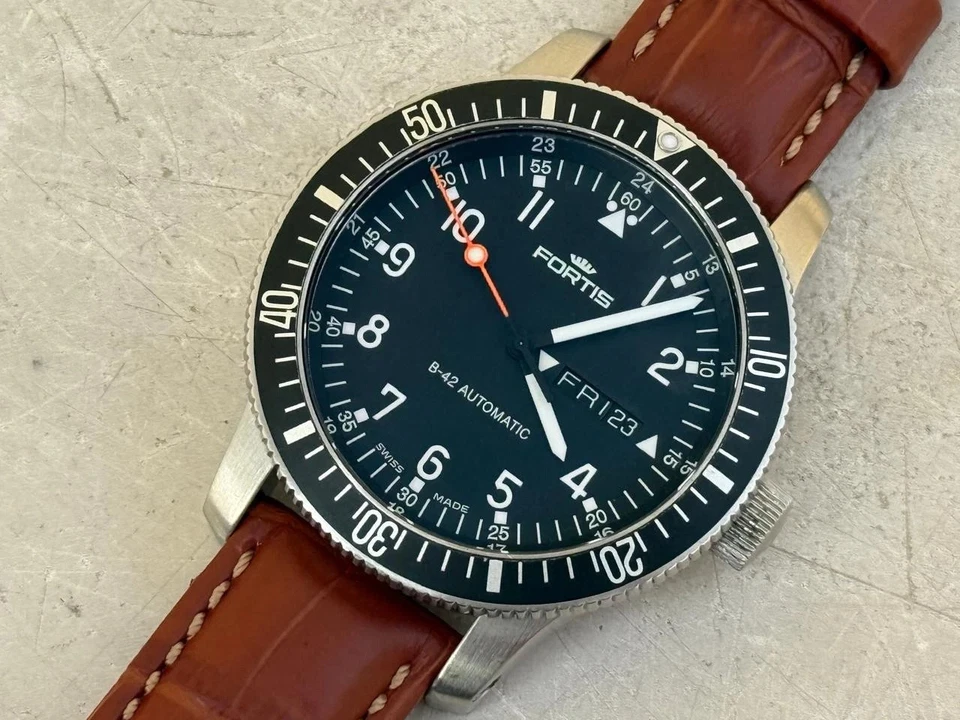 Fortis B-42 Cosmonauts Divers 200m Automatic Men's Watch 647.10 Roscosmos - Image 1 of 4