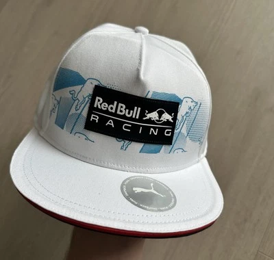 Gorra Red Bull Racing Blanca Puma Snapback F1 Fórmula 1 One Adulto Foto 1 de 4