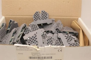 50 PIECES DINectors END BRACKET 43442 (GRAY) - Picture 1 of 2