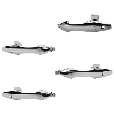 For Honda Accord Crosstour 10-11 TRQ Front & Rear Exterior Door Handle Set Foto 1 de 4