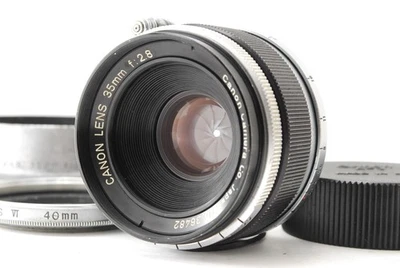 [N COMO NUEVO con Capucha] Lente Canon 35mm f/2.8 MF LTM L39 Leica L... - Imagen 1 de 4