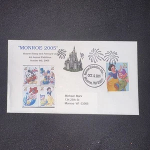 2005 Monroe Stamp And Postcard Club 4th Annual Exhibition Event Cover - Picture 1 of 3