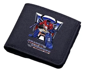 Transformers Optimus Prime Autobots Heroic Leader Men's Canvas Bifold Wallet - Picture 1 of 1