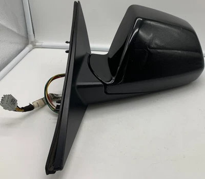2008-2013 Cadillac CTS Driver Side View Power Door Mirror Black OEM A01B47008 - Image 1 of 4