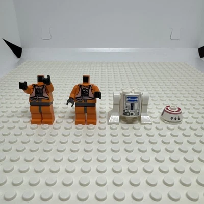 LEGO Star Wars 9493 X-wing Starfighter Minifigure Parts Lot Jek Porkins - Image 1 of 2