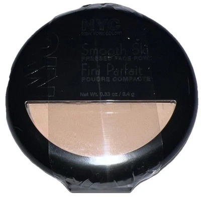 1- NYC Smooth Skin Pressed Face Powder #702A NATURALLY BEIGE (New/Sealed/RARE) - Image 1 of 4