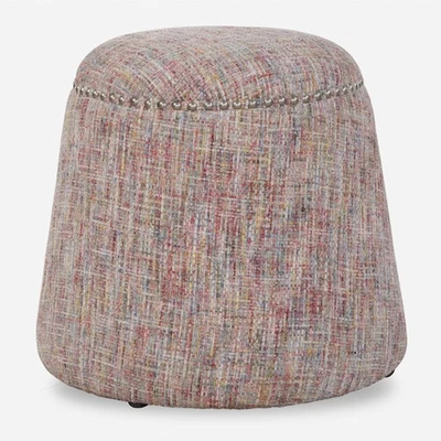 Uttermost 23834 Gumdrop 19"W Polyester Standard Ottoman - Confetti - Image 1 of 3