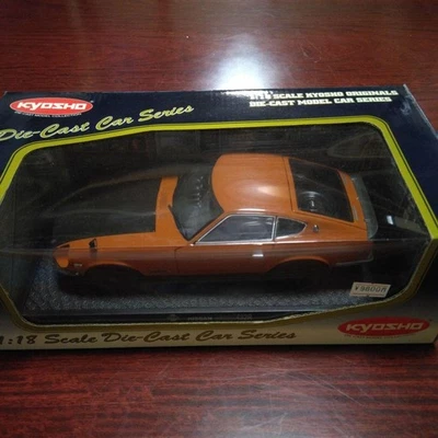 KYOSHO Nissan Fairlady Z 432-R 1:18 Diecast Model Car Orange - Photo 1/4