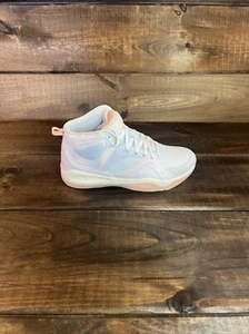 NEW AND1 Light Blue High Top Basketball Shoes Sneakers Women Size 9 - Picture 1 of 15