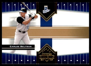 2005 Donruss Champions Carlos Beltran Kansas City Royals #7