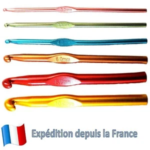 Haken Set Aluminium Nadel 6 Stück zum Stricken Wolle Weben - Bild 1 von 1