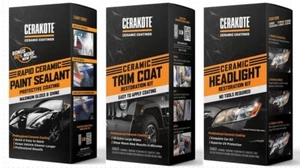 CERAKOTE® Ceramic Headlight Restoration Kit Trim Coat Kit Rapid Paint Sealant - Picture 1 of 46
