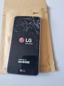 LG K8 2017 M200n Silver 16GB Cracked Glass,proximity sensor - Picture 1 of 2