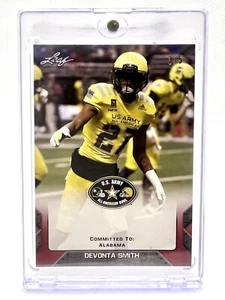 2017 Leaf All-American 3/5 Devonta Smith Rookie Heisman Winner Alabama - Picture 1 of 2