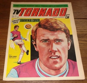TV TORNADO #70 MAY 1968 GEOFF HURST WEST HAM COVER THE SAINT UNCLE PHANTOM - Bild 1 von 11