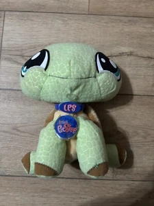 Littlest Pet Shop Turtle Plush (Hasbro, 2007) - 20cm - Good Condition - Picture 1 of 4