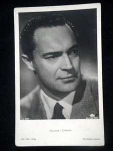 Gustav Diessl Austrian actor unused pc A 3433/1 Star photo Atelier