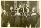 1934 BUDAPEST Fulvio SUVICH Ascanio COLONNA a Casa degli Italiani *Fotografia