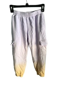 Kids' Fleece Jogger Pants - art class Purple/orange XS 4/5 - Picture 1 of 3