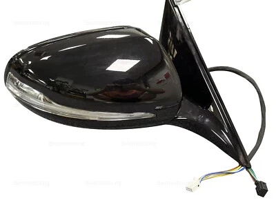 Espejo retrovisor lateral derecho pasajero mercedes-benz clase s w222 s450 s500 s560 negro Foto 1 de 4