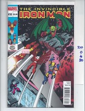 Invincible Iron Man #30 Castellani variant VF/NM 2008 Marvel z10050