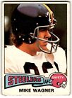 1975 Topps Mike Wagner #153 Pittsburgh Steelers