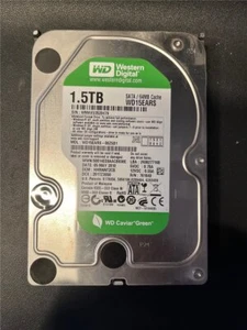 Western Digital, 1,5 TB, WD15EARS, WMAVU3520479, SATA HDD Festplatte - Afbeelding 1 van 2